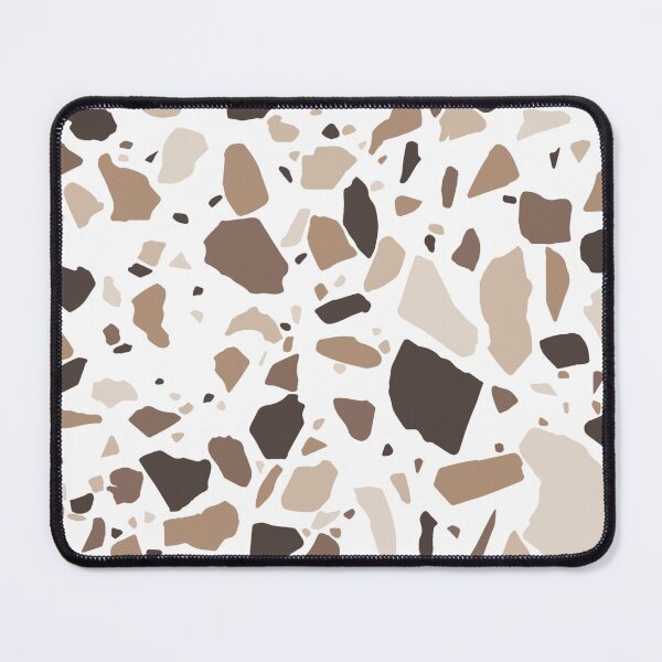 Item preview, Soft Clay Neutral Terrazzo Pattern | Abstract Shapes | Modern Boho Home Decor designed and sold by Claire_Brown.