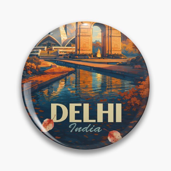 Artikelvorschau, Greetings from DEHLI - INDIA - ASIA Retro Autumn Dreams entworfen und verkauft von Earth Celebration Designs.