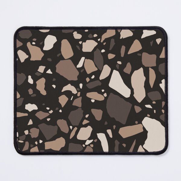 Item preview, Deep Clay Neutral Terrazzo Pattern | Abstract Shapes | Modern Boho Home Decor designed and sold by Claire_Brown.