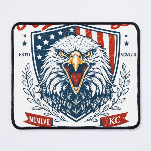 Item preview, Kansas City Eagle Shield T-Shirt designed and sold by Matinez Pink.