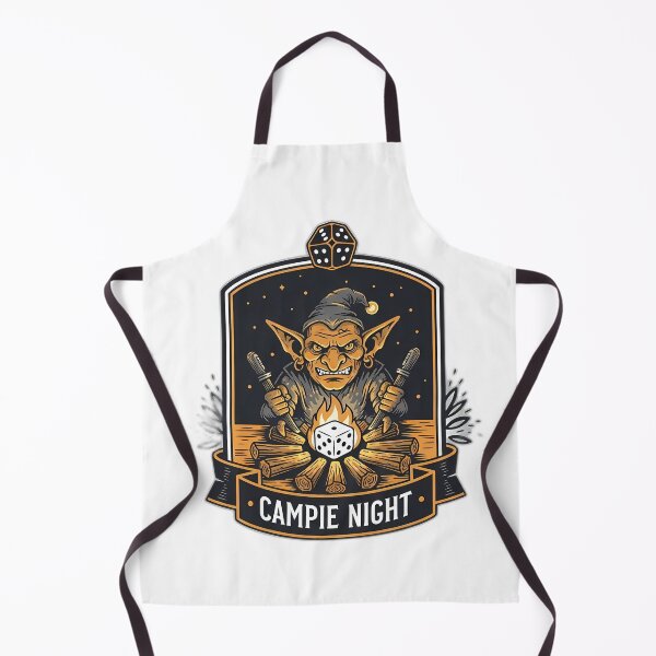 Item preview, Goblin Campfire Dice Night Crest designed and sold by pumsquare.