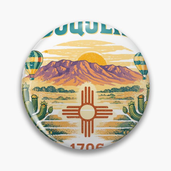 Artikelvorschau, Wüstenballons in Albuquerque, New Mexico entworfen und verkauft von Matinez Pink.