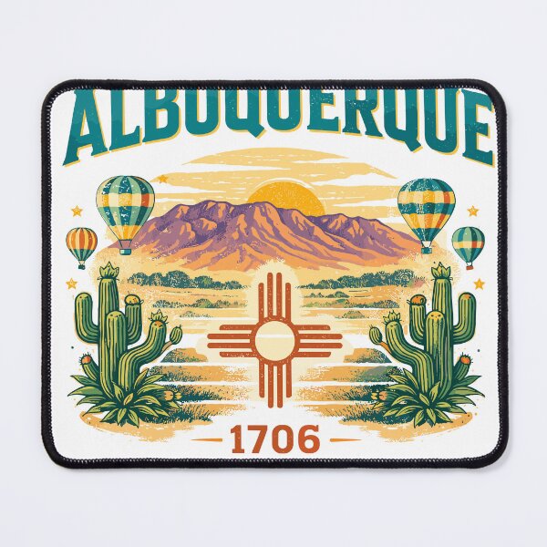 Item preview, New Mexico Albuquerque Desert Balloons designed and sold by Matinez Pink.
