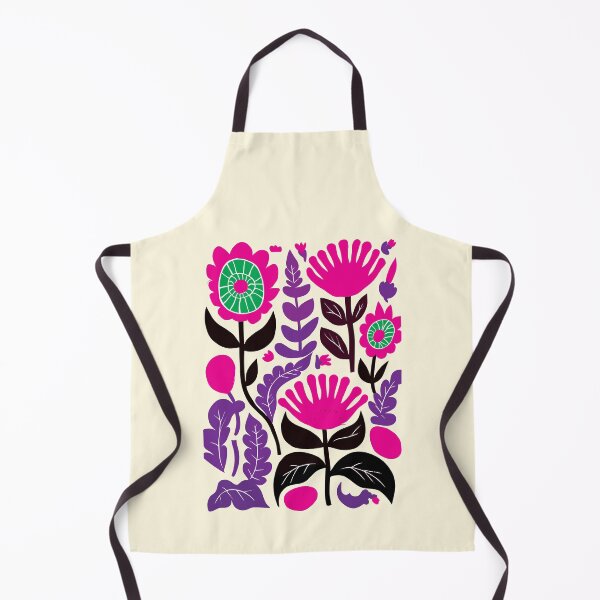 Item preview, Cool Colorful Capacious Folk Floral Abstract Design designed and sold by CharlottePlaceArt.