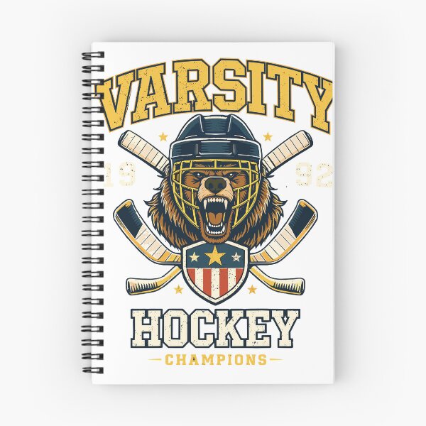 Item preview, Hockey Bear Varsity Champions T-Shirt designed and sold by Matinez Pink.