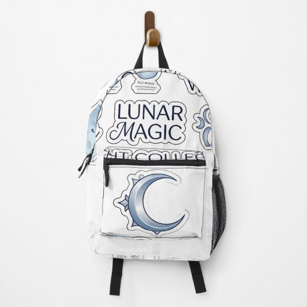 Item preview, Moonlight Magic Sticker Pack - Aesthetic Blue Lunar Phases and Moon Vibes designed and sold by AkDesign022.