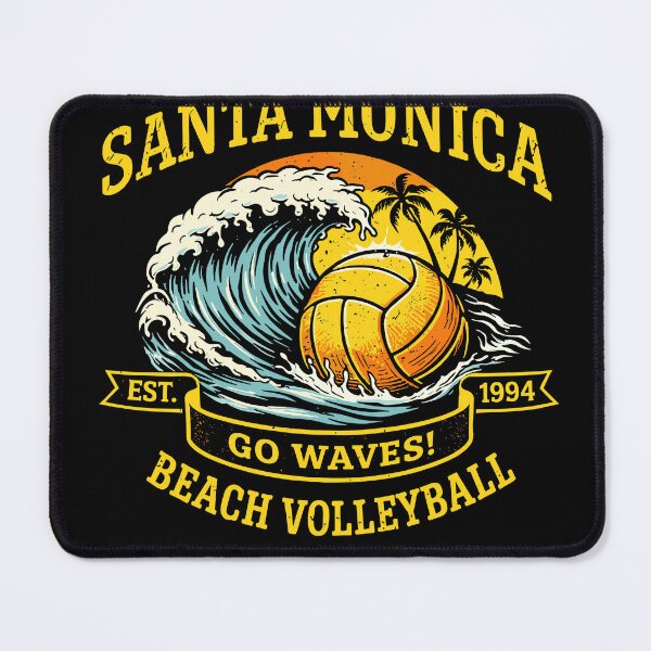 Item preview, Santa Monica Beach Volleyball T-Shirt designed and sold by Matinez Pink.