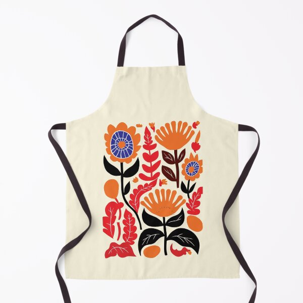 Item preview, Cool Colorful Capacious Folk Floral Abstract Design designed and sold by CharlottePlaceArt.