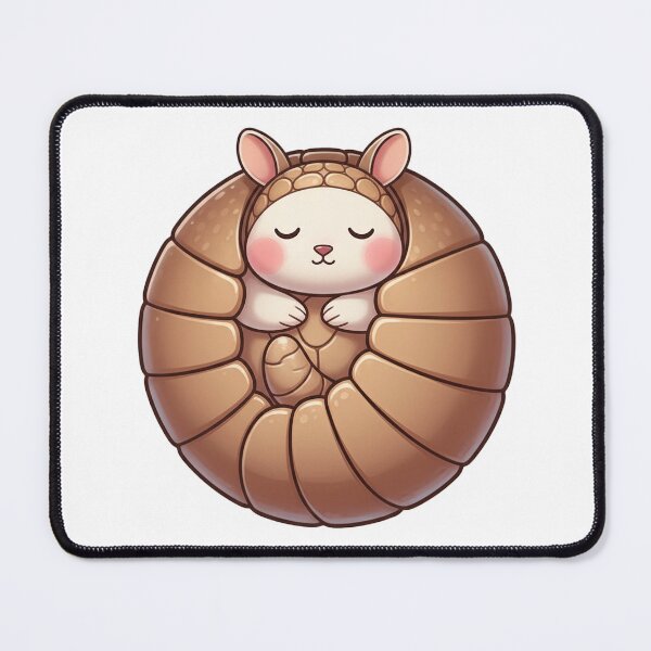 Item preview, Kawaii Round Armadillo designed and sold by Teeny Quities.