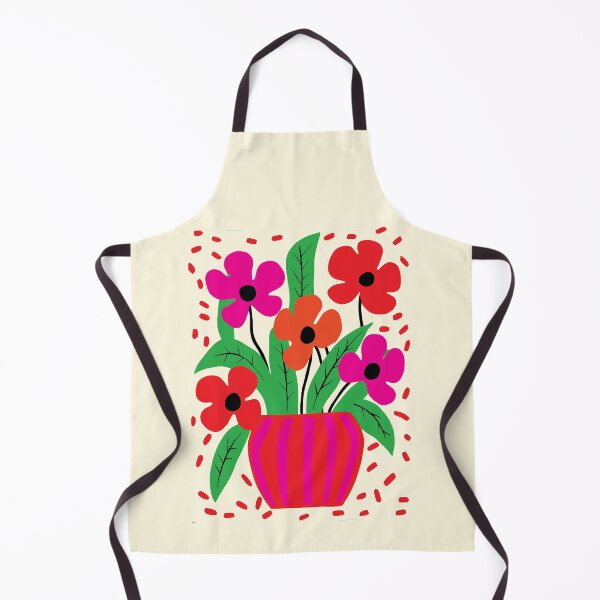 Item preview, Cool Colorful Capacious Folk Floral Abstract Design designed and sold by CharlottePlaceArt.