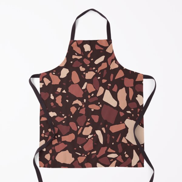Item preview, Deep Rose Clay Terrazzo Pattern | Abstract Shapes | Modern Boho Home Decor designed and sold by Claire_Brown.