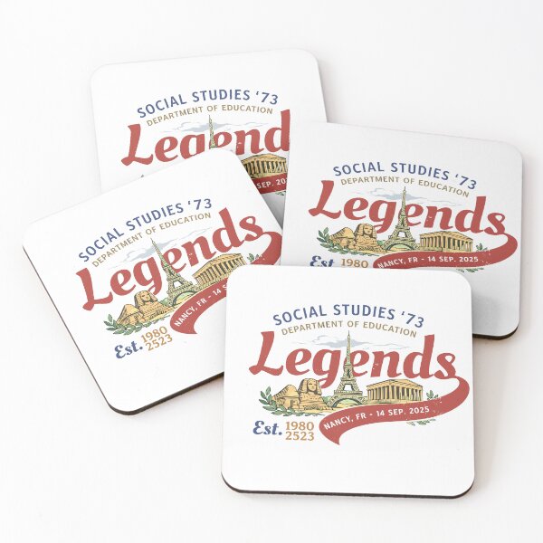 Item preview, Social Studies '73 Legends T-Shirt designed and sold by Matinez Pink.