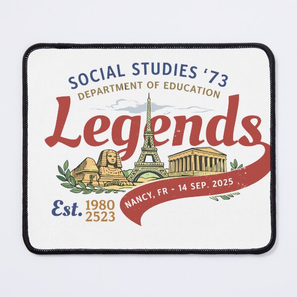Item preview, Social Studies '73 Legends T-Shirt designed and sold by Matinez Pink.