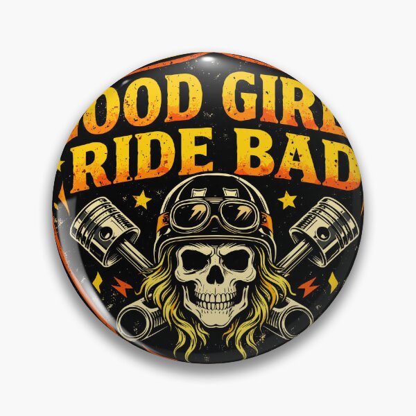 Item preview, Badass Biker Girl T-Shirt designed and sold by Matinez Pink.