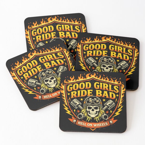 Item preview, Badass Biker Girl T-Shirt designed and sold by Matinez Pink.