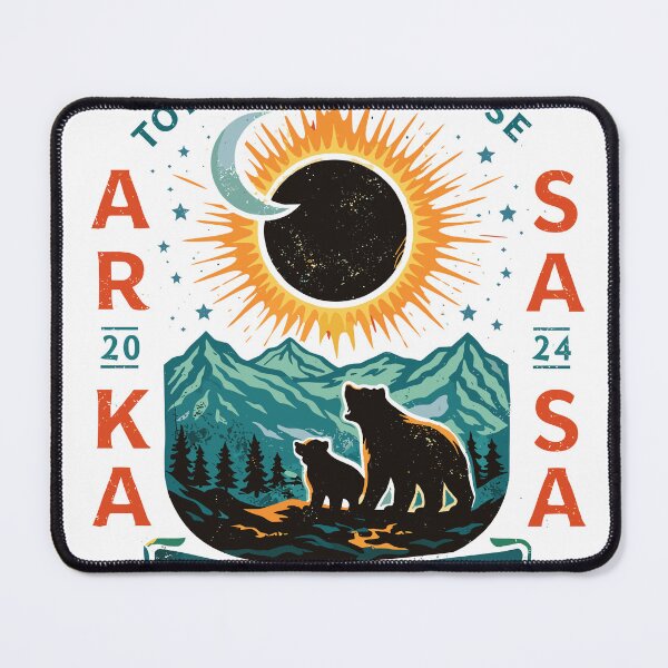 Item preview, Arkansas Total Solar Eclipse 2024 designed and sold by Matinez Pink.