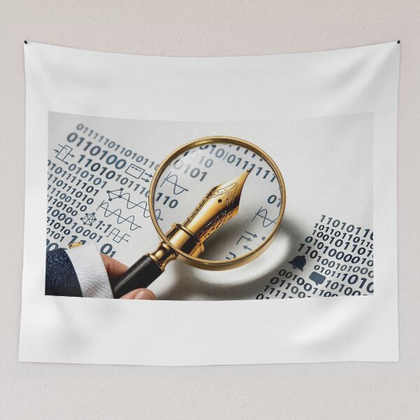 Item preview, Conceptual digital forensics and investigative journalism designed and sold by PEUCETA-BA.