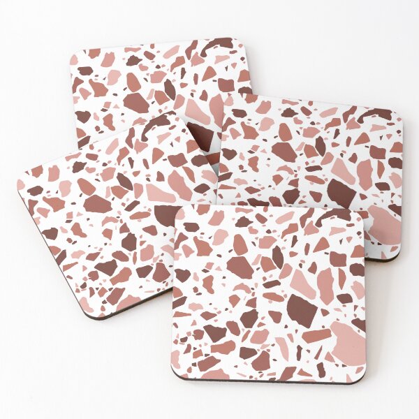 Item preview, Blush Clay Terrazzo Pattern | Abstract Shapes | Modern Boho Home Decor designed and sold by Claire_Brown.