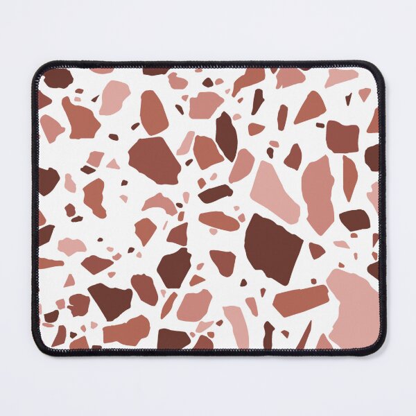 Item preview, Blush Clay Terrazzo Pattern | Abstract Shapes | Modern Boho Home Decor designed and sold by Claire_Brown.