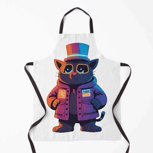 Item preview, cyberpunk cat designed and sold by geekmania48.
