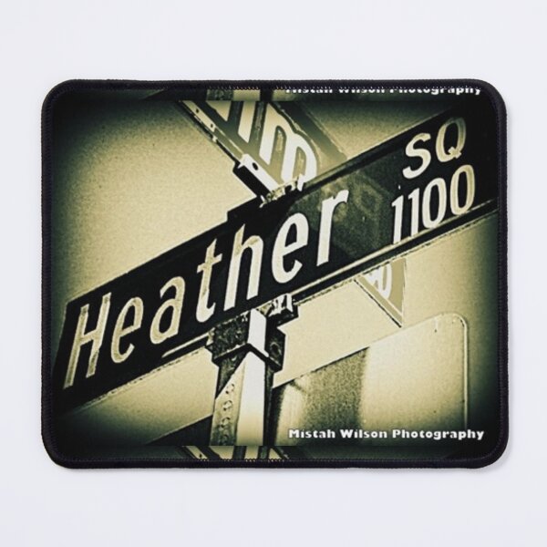 Item preview, Heather Square, Pasadena, California by Mistah Wilson designed and sold by The Street Sign Store.
