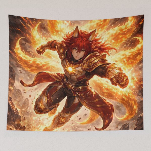 Item preview, Flame Fox Warrior designed and sold by RaF71PrO.
