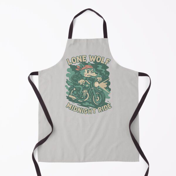Item preview, Vintage Biker Wolf Midnight Ride designed and sold by SholoStudio.