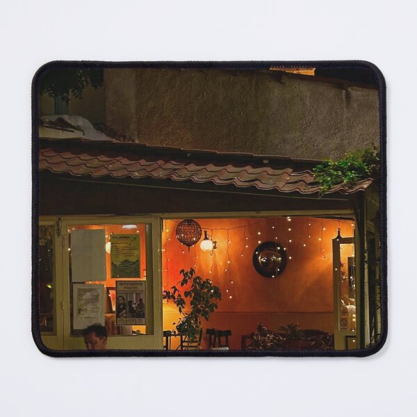 Item preview, Charming Night Morningstar Inc Cozy Cafe designed and sold by Singreddress.