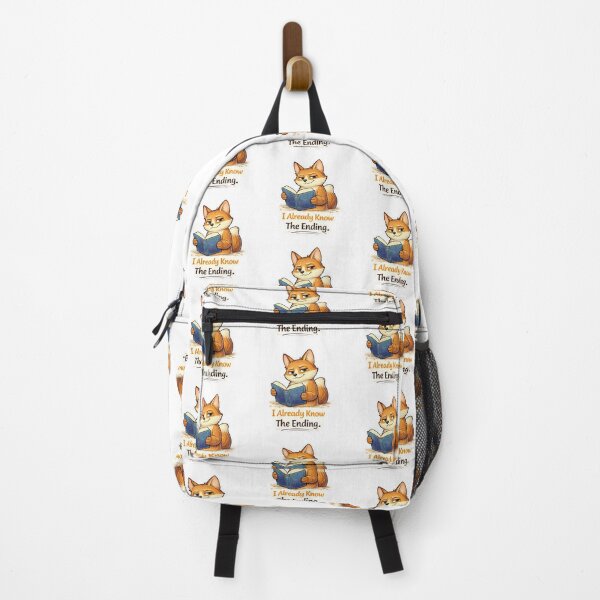 Item preview, I Already Know The Ending. — Spoiler Fox Sticker designed and sold by Gentlestate.