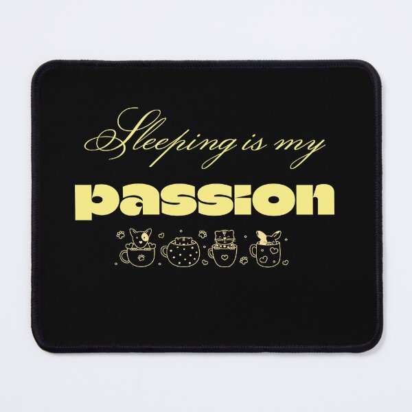 Item preview, Sleeping is my passion designed and sold by GlimmerAura.