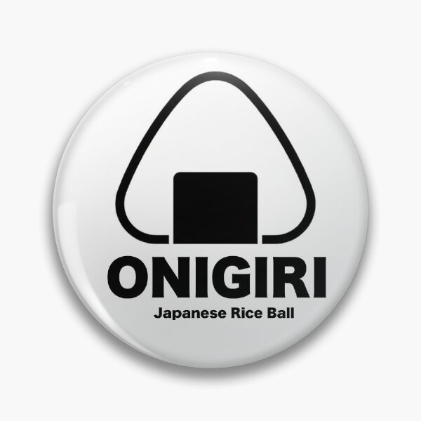 Item preview, ONIGIRI Japanese Rice Ball Minimalist Pictogram Design designed and sold by ObabaShoten-jp.