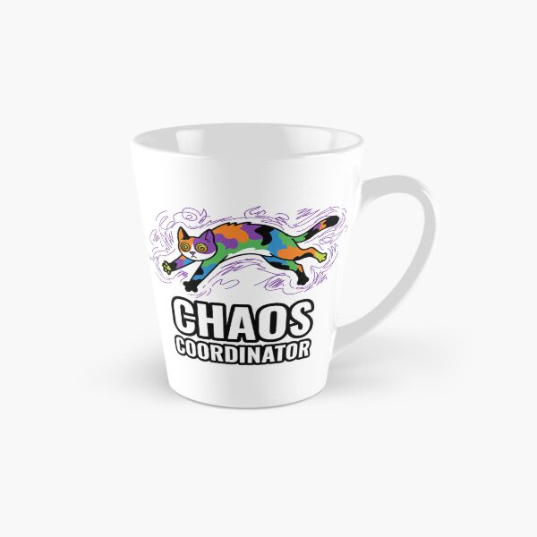 Item preview, Chaos Coordinator Jumping Calico Cat - Funny Messy Kitty designed and sold by AdriqnArt.
