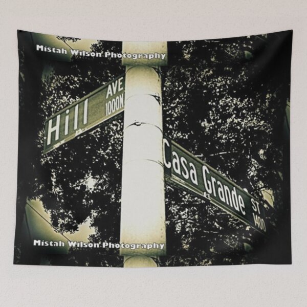 Item preview, Hill Avenue & Casa Grande Street, Pasadena, California by Mistah Wilson designed and sold by The Street Sign Store.