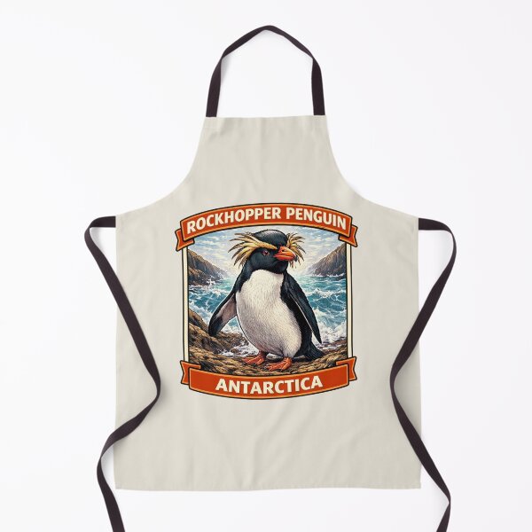 Item preview, Rockhopper Penguin - Antarctica Wildlife designed and sold by Myra365Art.