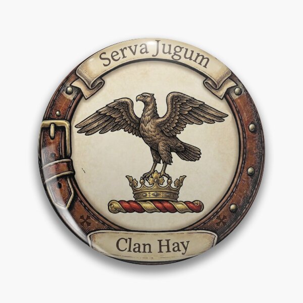 Item preview, Clan Hay Crest designed and sold by BagTown Clans.