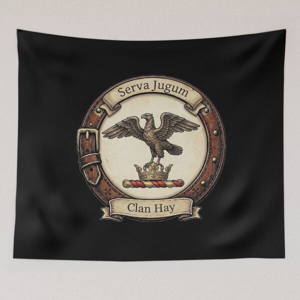 Item preview, Clan Hay Crest designed and sold by BagTown Clans.