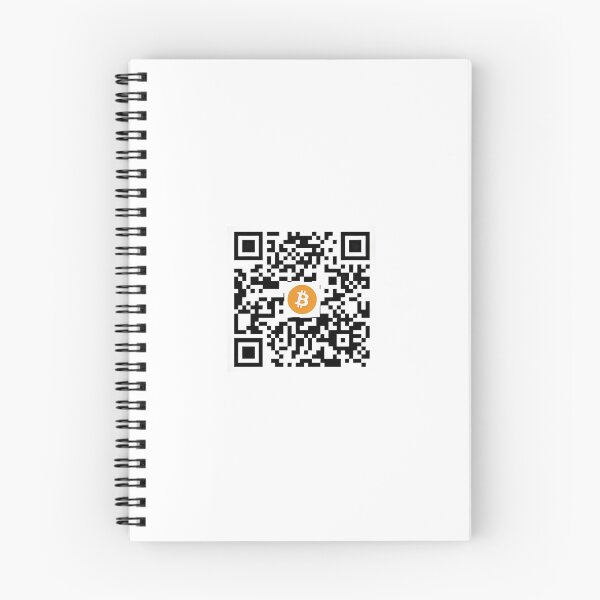 Item preview, Bitcoin QR Code Crypto Art – Orange Bitcoin Logo designed and sold by Hotgirldeel.