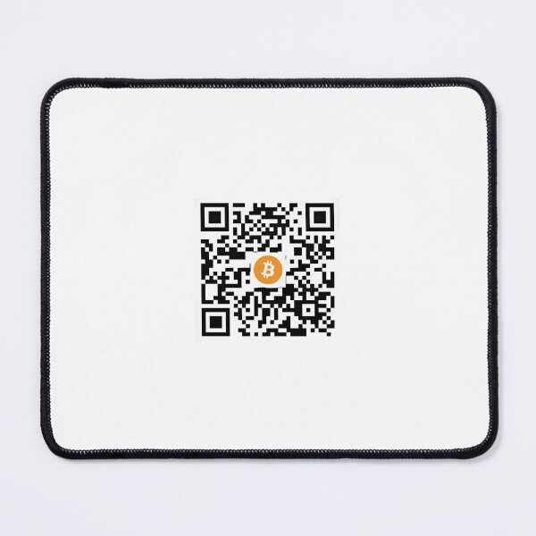 Item preview, Bitcoin QR Code Crypto Art – Orange Bitcoin Logo designed and sold by Hotgirldeel.