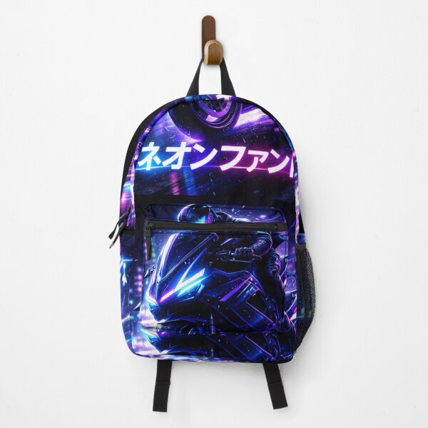 Item preview, Neon Phantom Rider – Cyberpunk Anime Street Racer designed and sold by douspotroody.