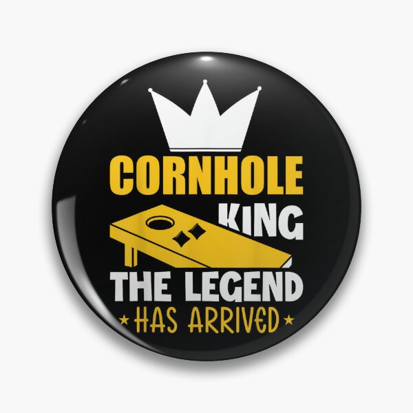 Item preview, Cornhole King The Legend Has Arrived designed and sold by DeanASkinner.