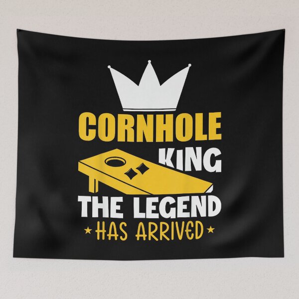 Item preview, Cornhole King The Legend Has Arrived designed and sold by DeanASkinner.