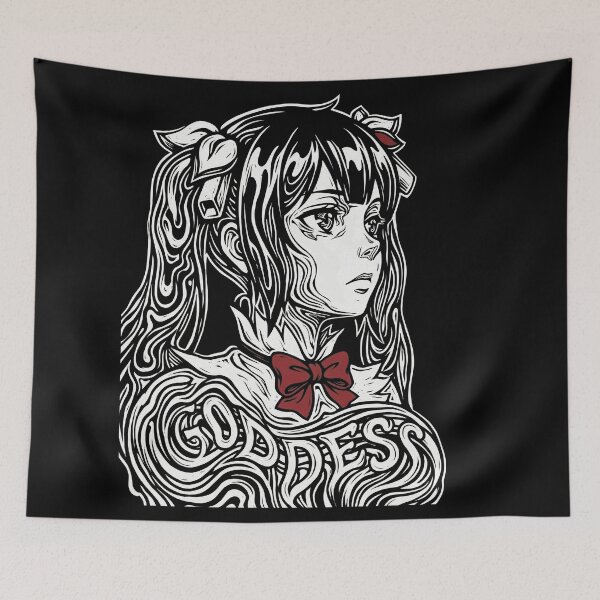 Item preview, Hestia Black and White designed and sold by MadShroomPrints.
