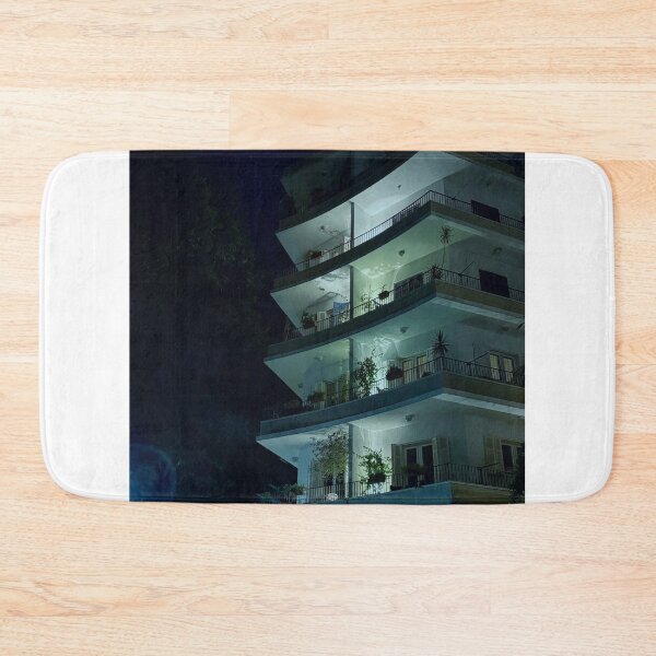 Item preview, Nighttime Knotel Coworking dBalcony View with Stars designed and sold by Singreddress.