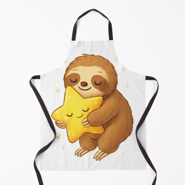 Item preview, Cute Sloth Hugging Star designed and sold by Velvet-motive.