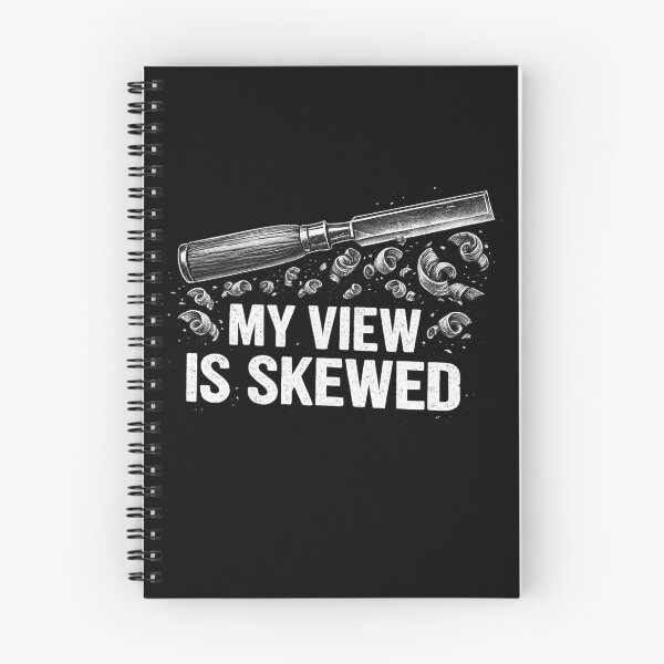 Item preview, Funny Woodturner Quote My View Is Skewed designed and sold by MasticGraphic.