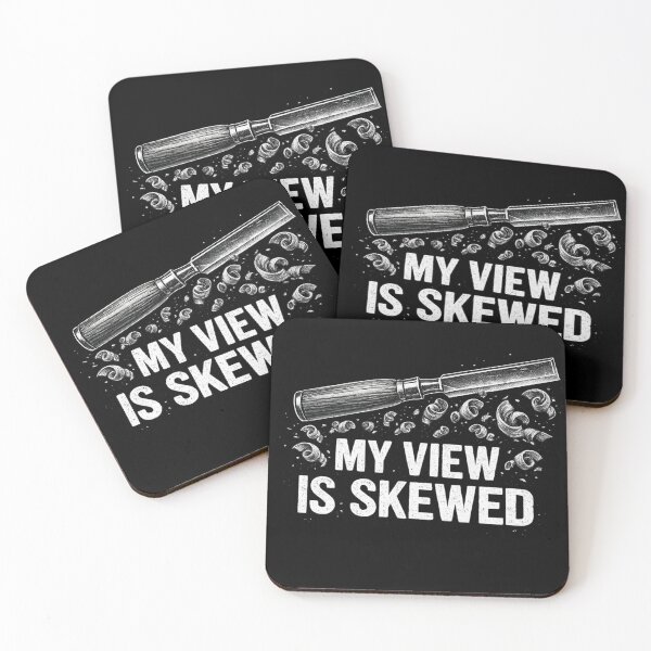 Item preview, Funny Woodturner Quote My View Is Skewed designed and sold by MasticGraphic.