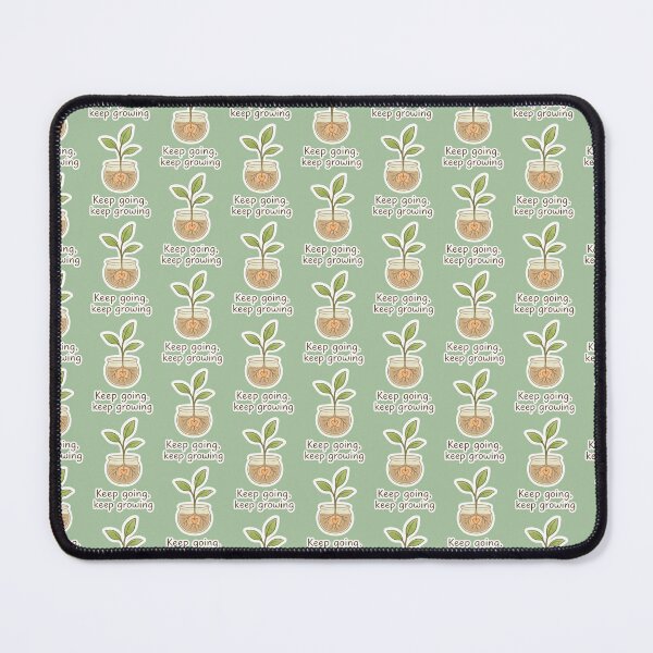 Item preview, Keep Going, Keep Growing: Heart Root Plant Motivation designed and sold by ChirpInc.