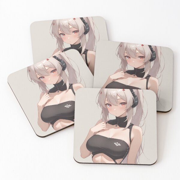 Item preview, Ayanami Azur Lane Calm Headphones Closeup designed and sold by Tokyonomad.