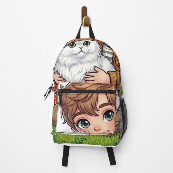 Item preview, The boy and the cat designed and sold by PP&RAINBOW SHOP.