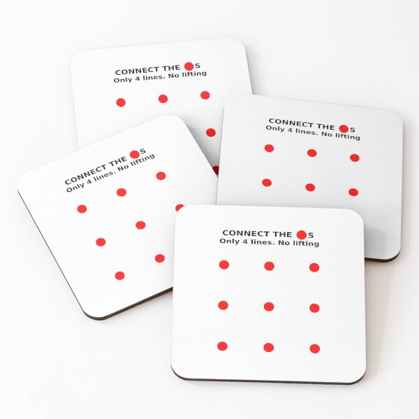 Item preview, Think Outside The Box Dots Puzzle designed and sold by ChR-oman.